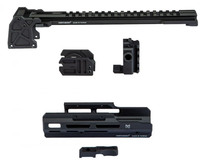 NorthEast UZI MP2A1 GBB Rail Tactical Platform Kit by NorthEast