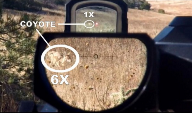 Ottica D-EVO & LCO Reflex Red Dot Style Combo Set by Big Dragon