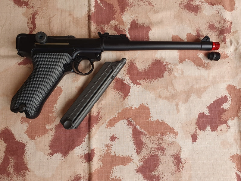 OFFERTE SPECIALI -SPECIAL OFFERS: P08 8" Full Metal GBB by We