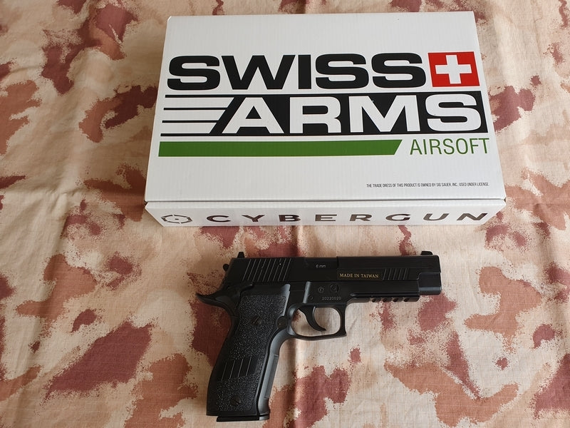 P226 Sig Sauer Navy Co2 XXL GBB Pistol by KWC > Swiss Arms