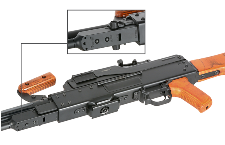 PKM Full Metal & ABS Wood Type AEG by A&K