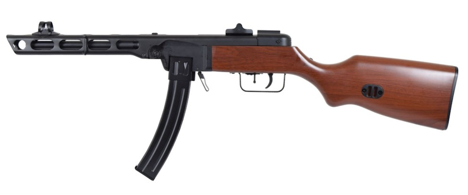 PPSH-41 "PAPASHA" Full Metal EBB Electric Blow Back AEG ABS Stock by S&T