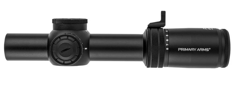 Primary Arms Compact PLxC 1-8x24 FFP Illuminated ACSS Raptor M8 Reticle - 5.56 - .308 - Meter Rifle Scope by Primary Arms