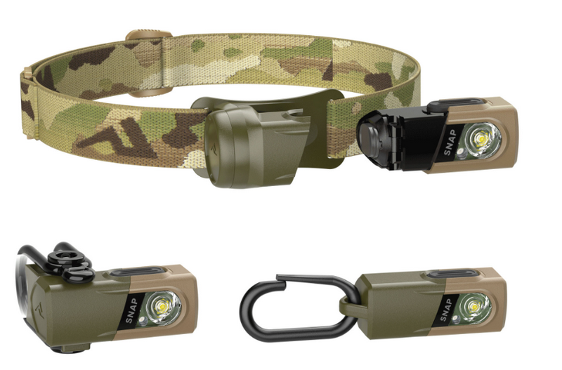 Princeton Tec Headlamp SNAP RGB MC Multicam by Princeton Tec