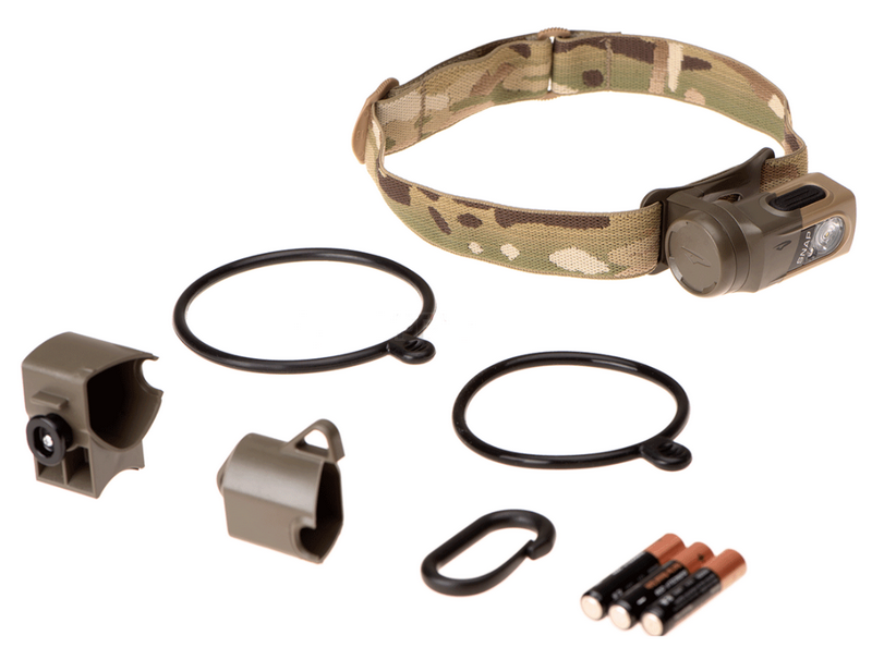 Princeton Tec Headlamp SNAP RGB MC Multicam by Princeton Tec