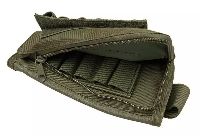Rifle - Shotgun Stock OD Cheek Pad Poggia Guancia 11 Shell - Cartdidges Pouch
