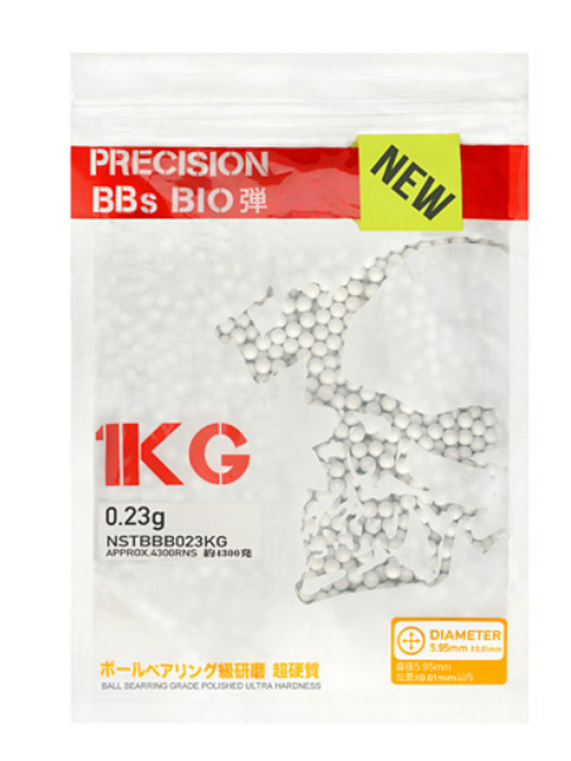 S&T BIO 0.23 bb Pelletts Pallini Polished Precise Seamless1kg. 4350pcs by S&T