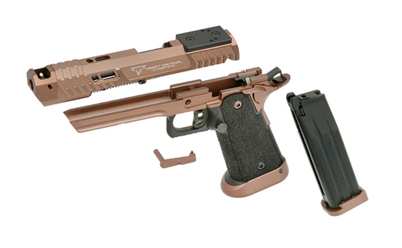 Sand Viper John Wick 4 Taran Tactcical Jag CNC Precision Upgraded Version GBB Pistol by Army Armament