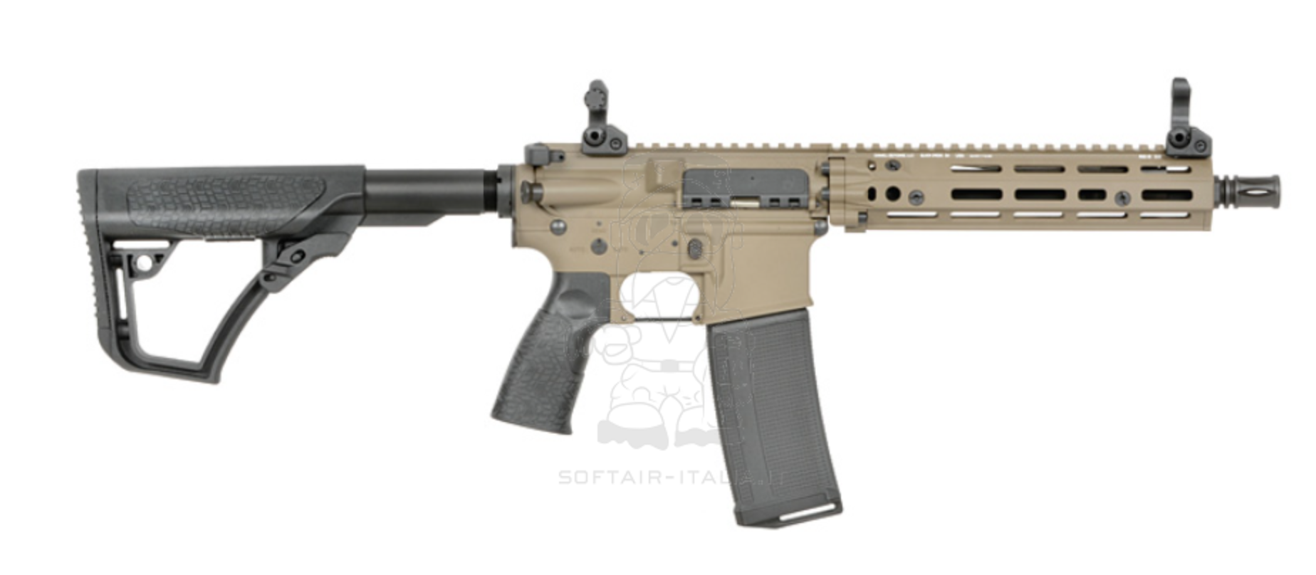 MK18 Daniel Defense RIII 10.3" FDE Flat Dark Earth ETU - Mosfet High Speed E-Edition AEG by EMG - Cyma Platinum