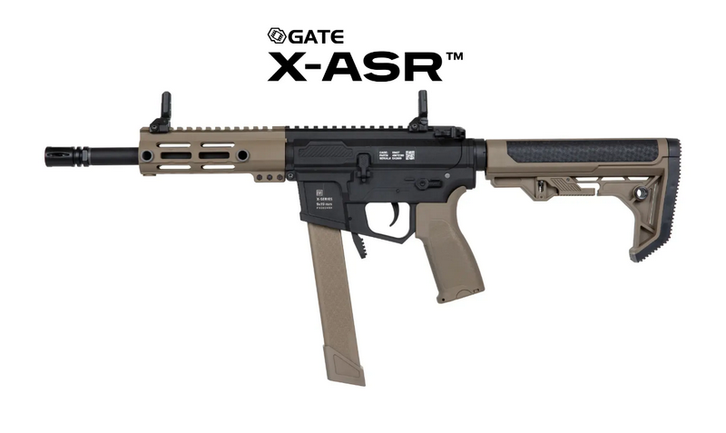 Specna Arms 9mm. SA-FX01 Flex Gate X-ASR Dual Color Half Tan LC Type by Specna Arms