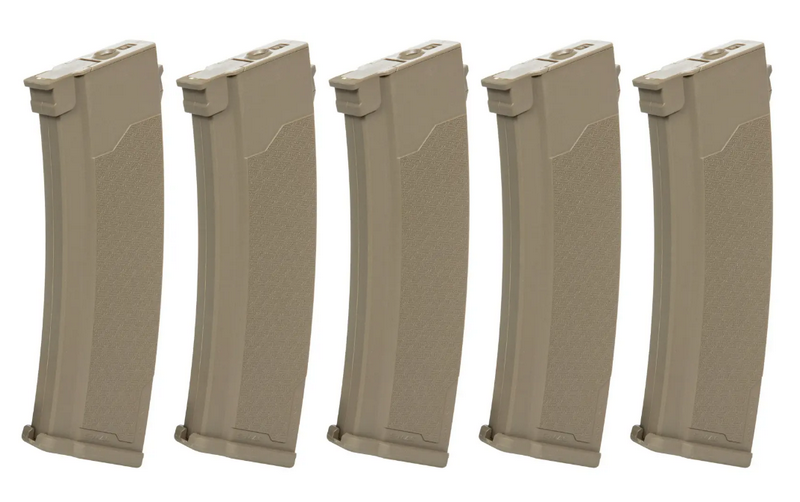 Specna Arms AK 380bb Polymer Tan S-Mag 5pcs Kit by Specna Arms