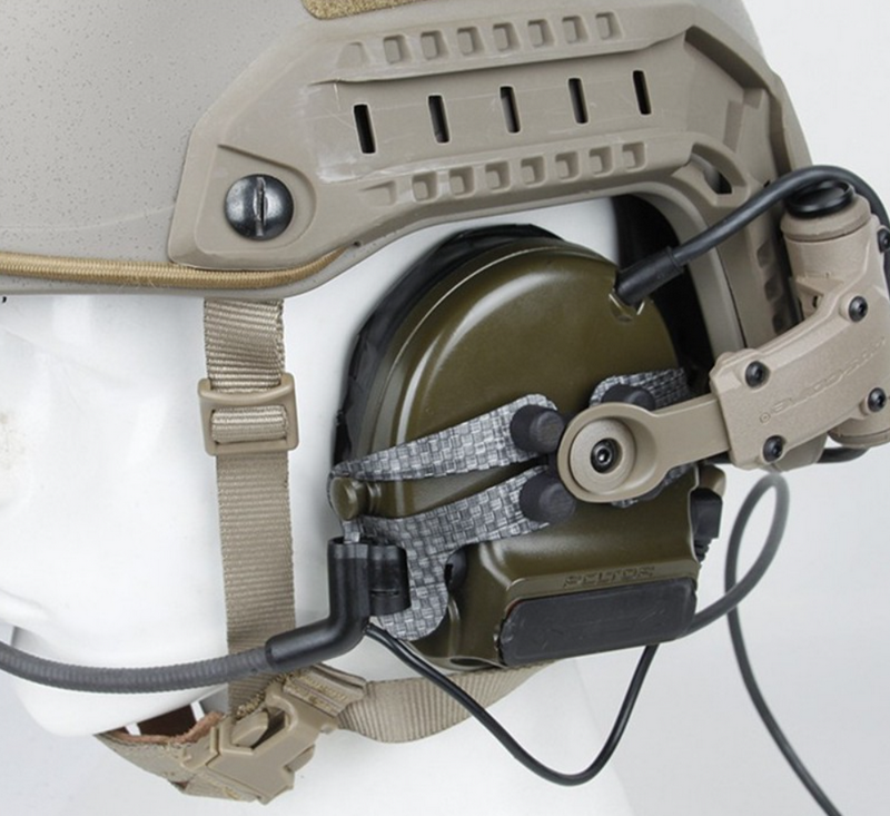 TMC Lightweight Comtac Headset 3 - 5 Adapter RAC Link AMP by TMC