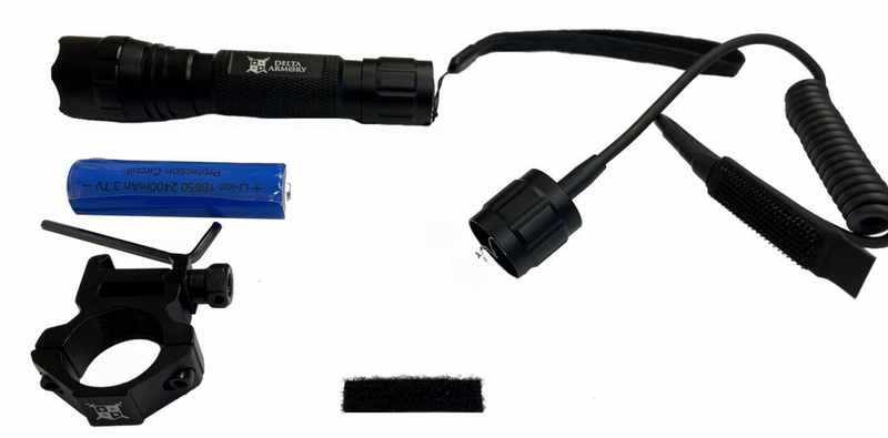 Tactical Flashlight 500 Lumen Led Cree by Delta Armory