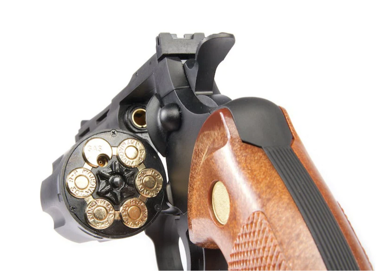 Tanaka RYO SAEBA X City Hunter Python R-Model 4inch Heavy Weight Gas Revolver by Tanaka