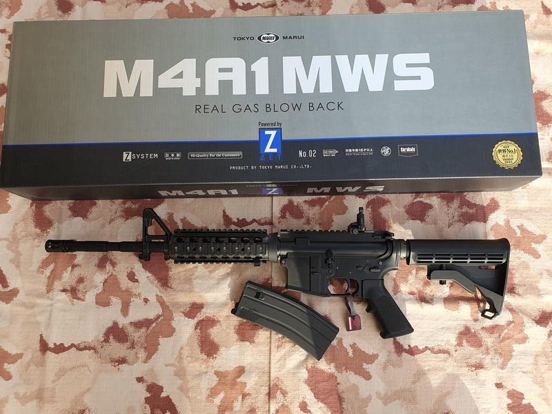 Tokyo Marui M4A1 MWS ZET System Gas Blowback Rifle - Cerakote Coating
