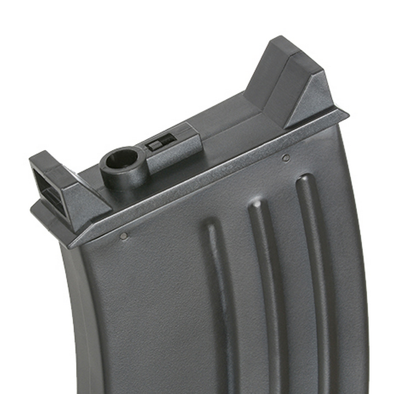 Type 96 Hi - Cap 700bb Flash Steel Magazine by Golden Eagle