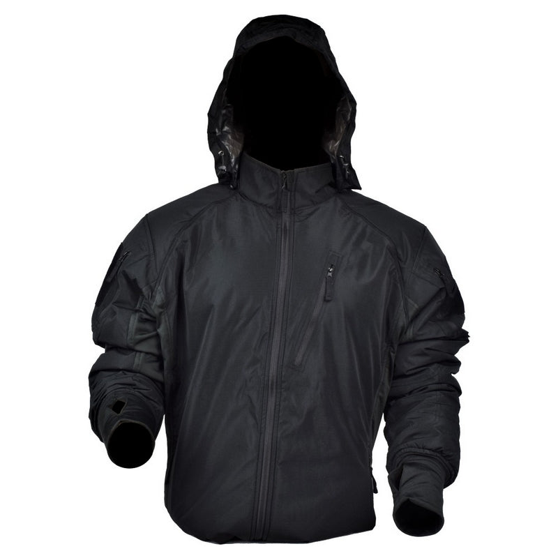 URF Tactical Jacket Water Repellent & Wind Proof Black Version by JS-Tactical