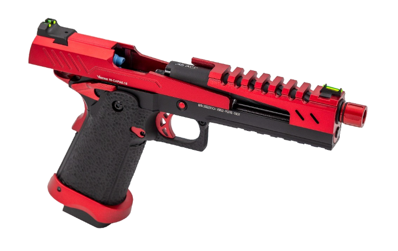Vorsk Hi-Capa 5.1 Spit Slide Red-Black VGP-02-71 GBB Gas Blow Back by Vorsk