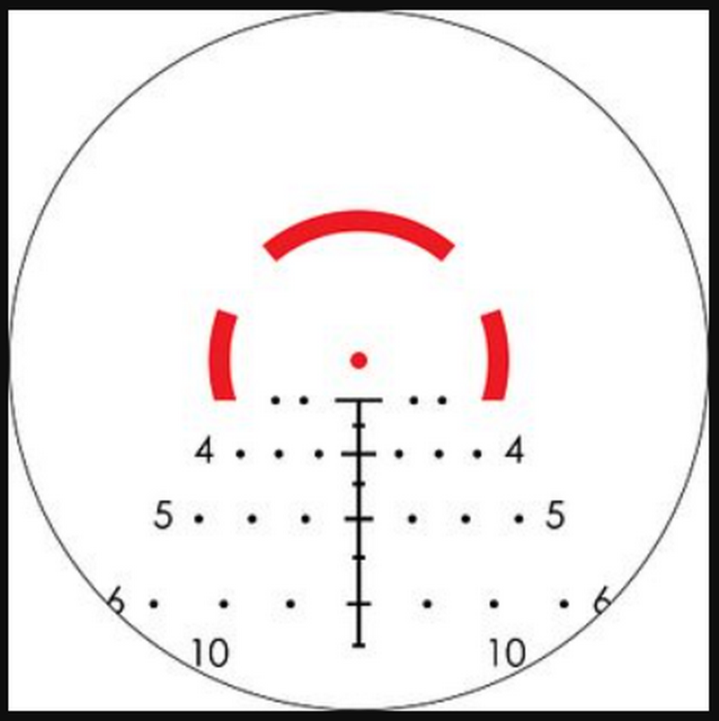 Vortex Strike Eagle 1-6x24 AR-BDC3 MOA Reticle 30mm. by Vortex Optics