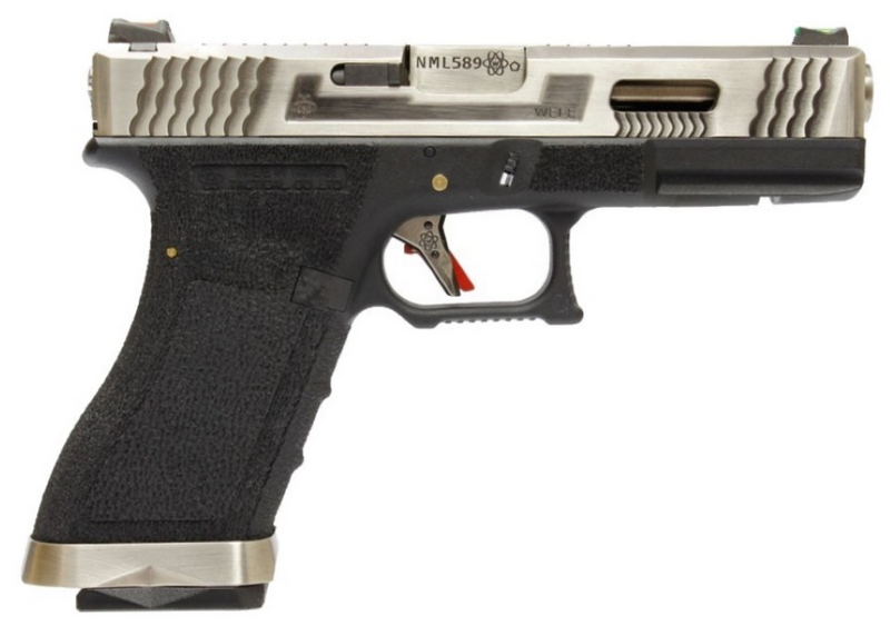 WE G18 T7 Force Metal Slide GBB Gas Blow Back by WE