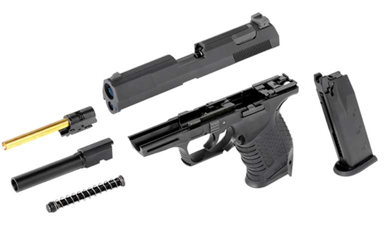 Walther P99 Type P99 "God of War" GBB Metal Slide by We