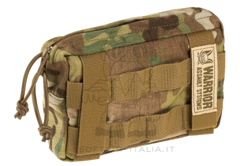 Warrior Assault System MC Multicam Small Horizontal MOLLE Pouch Zipped by Warrior Assault System