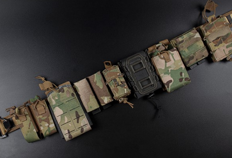 Wosport MC Multicam Knight Special Combat Buckle Tactical Belt Cintura Tattica by Wosport