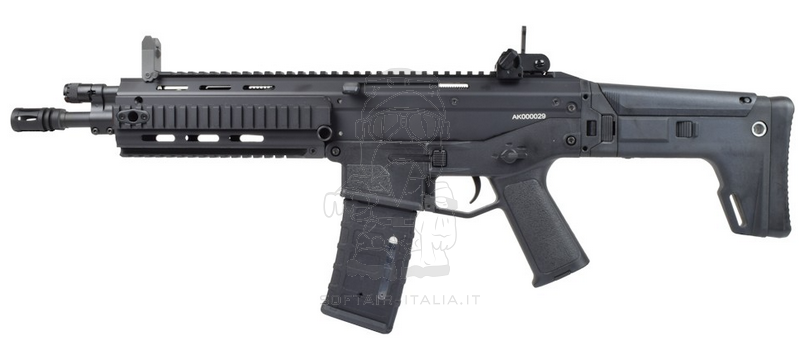 A&K ACR - MSDA RIS BK Black Version Folding & Extendable Stock by A&K