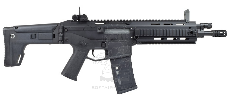 A&K ACR - MSDA RIS BK Black Version Folding & Extendable Stock by A&K
