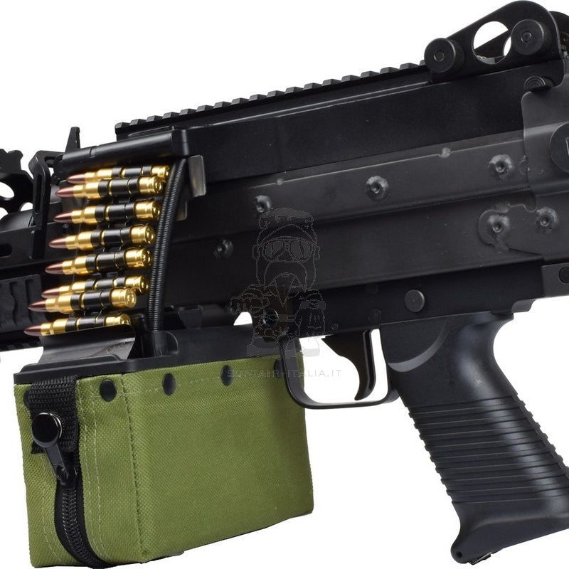 A&K MK46 EVO LMG Black Light Machine Gun AEG by A&K