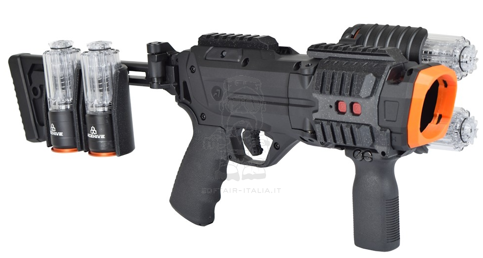 AceTech Volcano Deluxe Tracer 40mm. Grenade Launcher with RGB Color Flame Effect & Built-In Rechargeable Tracer Unitby AceTech