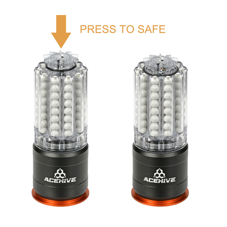 AceTech X Spawner 6 Grenades Kit w. 2 Fast Speed bb Loader by AceTech