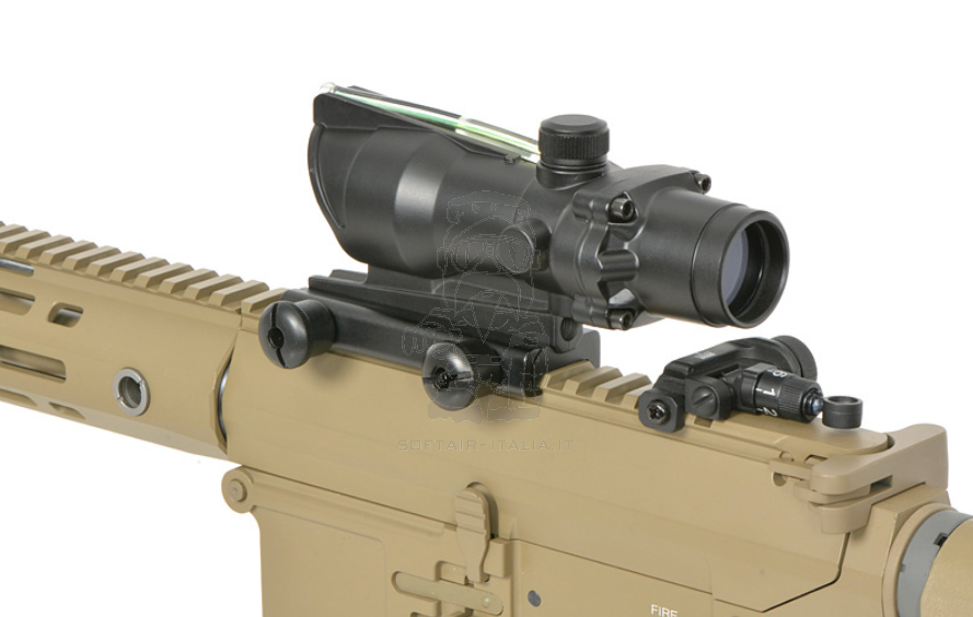 ACOG Type 1 x 32 Reflex Sight w. Real Fiber Optic & Green Target by T-Eagle