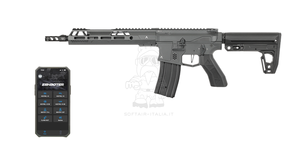 OFFERTE SPECIALI - SPECIAL OFFERS: AeroKnox M920A AX // 15 AEG Rifle ETU Bluetooth Grey Version by Aeroknox > Double Bell