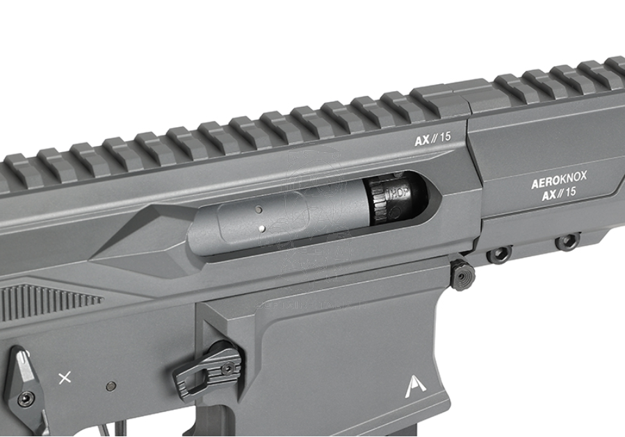 OFFERTE SPECIALI - SPECIAL OFFERS: AeroKnox M920A AX // 15 AEG Rifle ETU Bluetooth Grey Version by Aeroknox > Double Bell