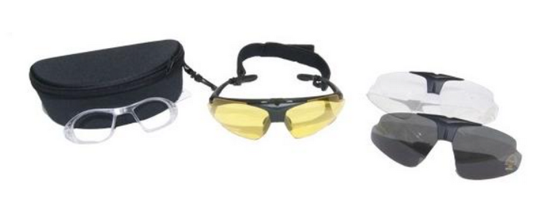 Airsoft Tactical Optical Frame 3 Lenses Occhiali Softair 3 Lenti  con Montatura Interna Per Lenti da Vista by Wosport