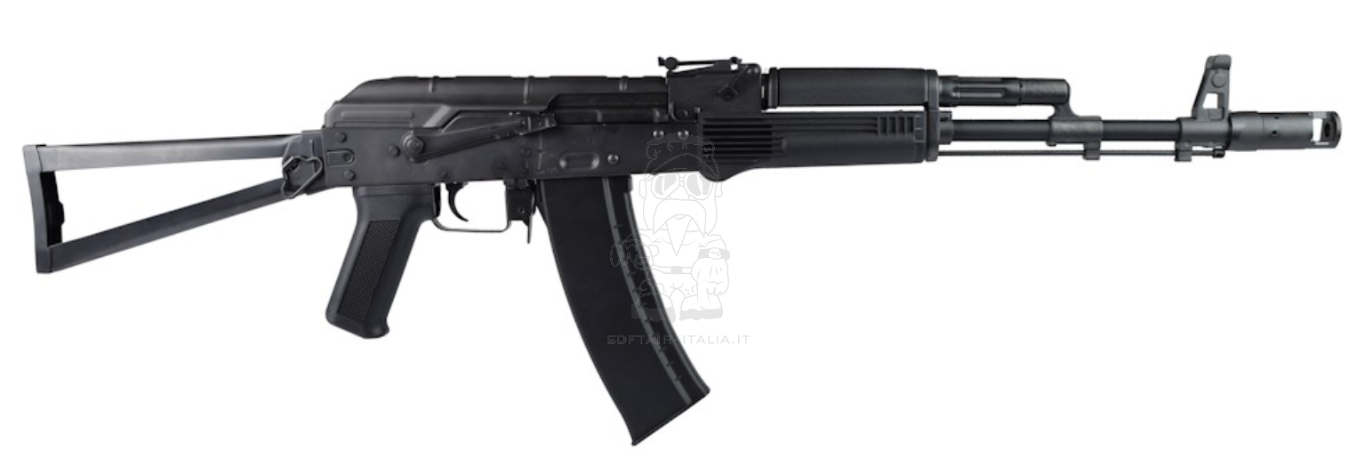 AK74 Full Steel EShooter Etu - Mosfet Folding Stock Calcio Pieghevole by Cyma Platinum