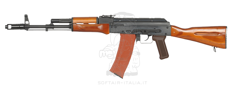 AK74 Open Bolt GBBR Full Wood & Metal by WE