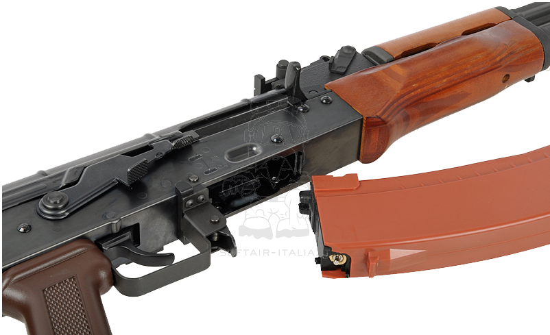 AK74 Open Bolt GBBR Full Wood & Metal by WE