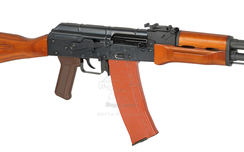 AK74 Open Bolt GBBR Full Wood & Metal by WE