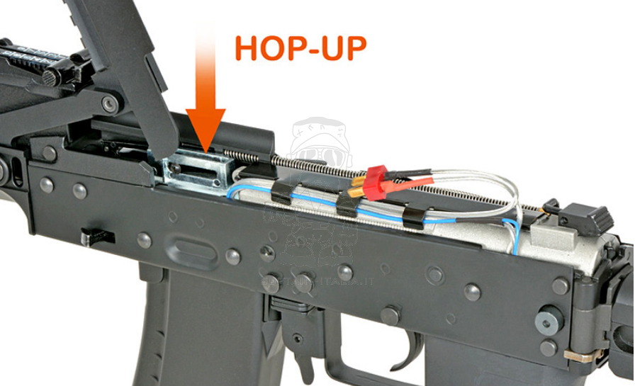 AK74 Tactical EShooter ETU - Mosfet High Speed E-Edition Full Steel & Aluminum AEG by Cyma