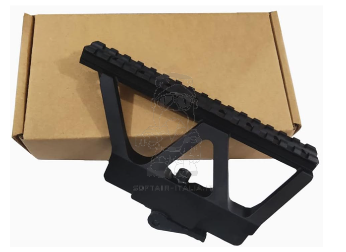 AK - SVD Dragunov QD Side Tactical Railed Scope Mount Plate Slitta Laterale