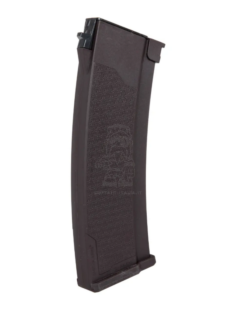 AK 430bb Black Brick Type Polymer Hi Cap J Plum S-Mag Magazine Caricatore by Specna Arms