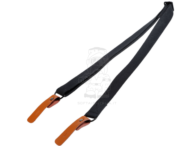 AK Sling Two Points BK Canvas Version Cinghia a due Punti by Wosport