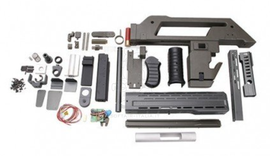 Alien M41A Pulse Rifle Conversion Kit OD by Snow Wolf