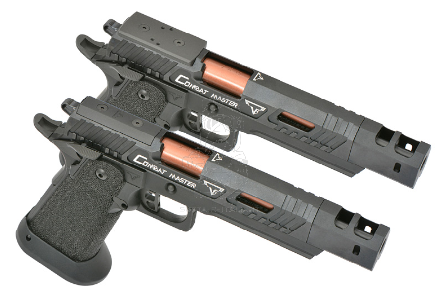 ALPHA Combat Master TTI Jag Precision Licensed CNC Full Metal Race Gen Set Up 42bb Mag GBB by Army Armament