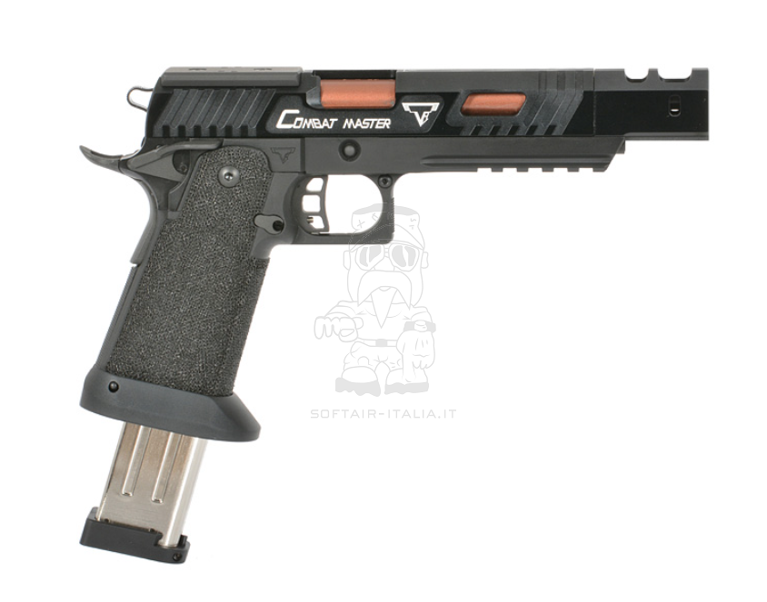 ALPHA Combat Master TTI Jag Precision Licensed CNC Full Metal Race Gen Set Up 42bb Mag GBB by Army Armament