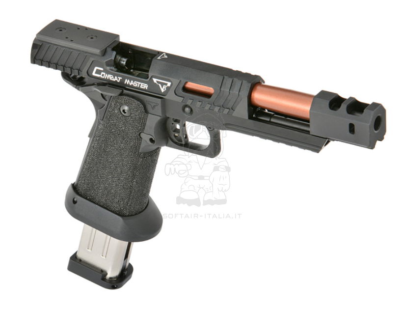 ALPHA Combat Master TTI Jag Precision Licensed CNC Full Metal Race Gen Set Up 42bb Mag GBB by Army Armament