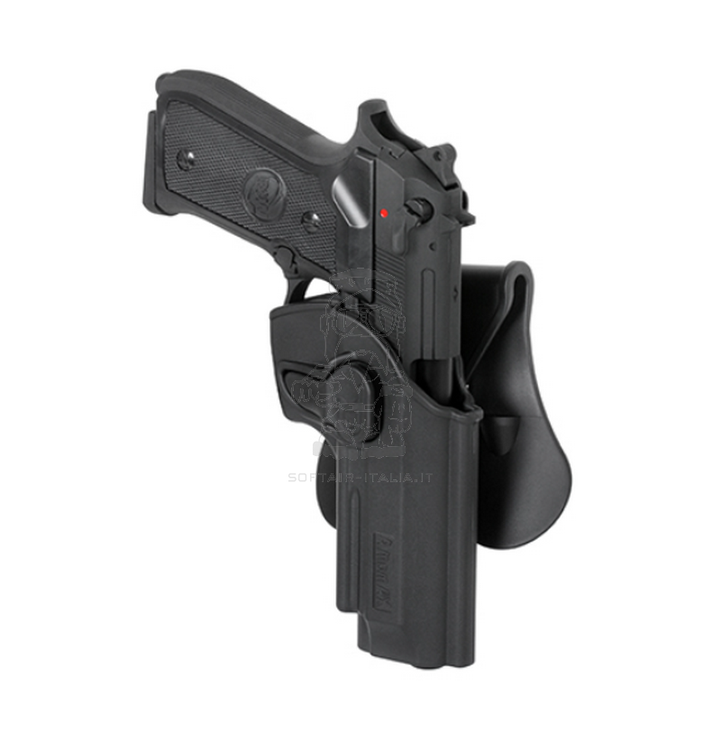 Amomax Beretta M92 - M92F & Similari Belt Holster Fondina Rigida da Cintura by Amomax