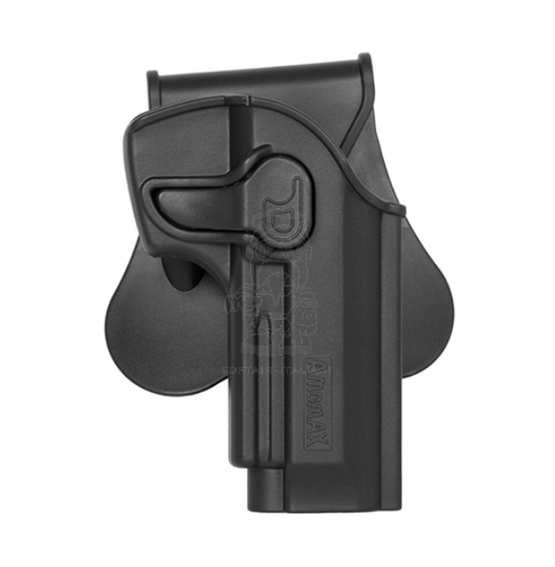 Amomax Beretta M92 - M92F & Similari Belt Holster Fondina Rigida da Cintura by Amomax